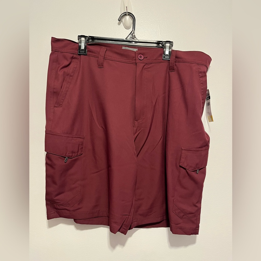 NWT Men Bermuda Short sz 40 Burgundy Red Wine